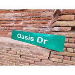 Señal original de calle oasis dr arizona