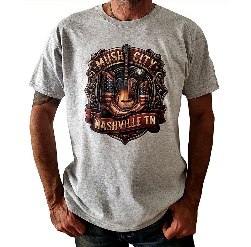 Camiseta Nashville - Music City