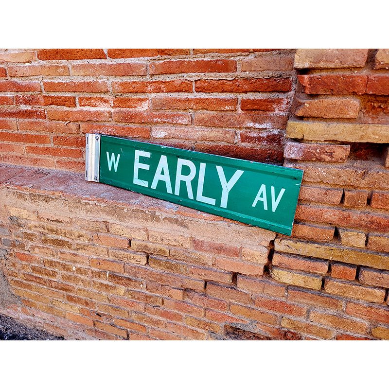 Señal Original de calle Chicago