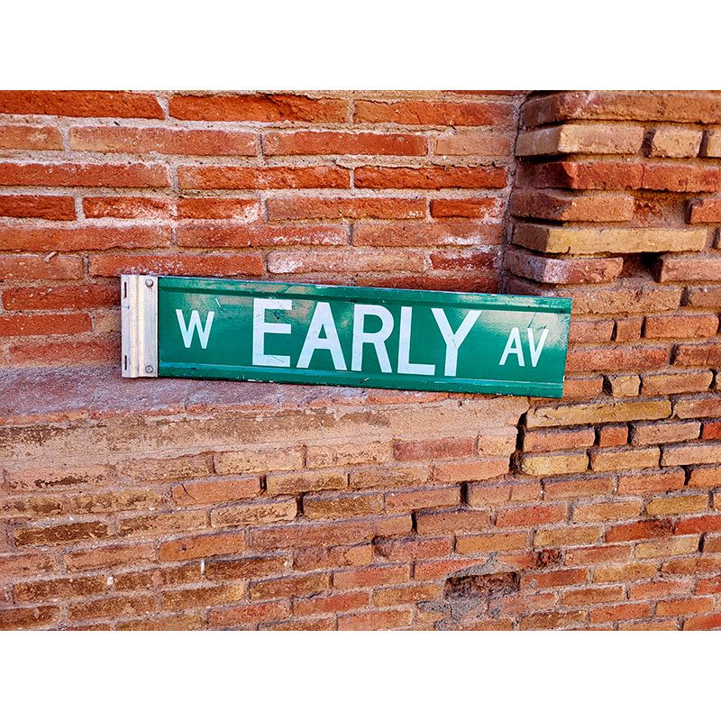 Señal Original de calle Chicago